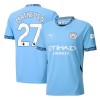 Maglia ufficiale Manchester City Matheus Nunes 27 Casa 2024-25 per Uomo